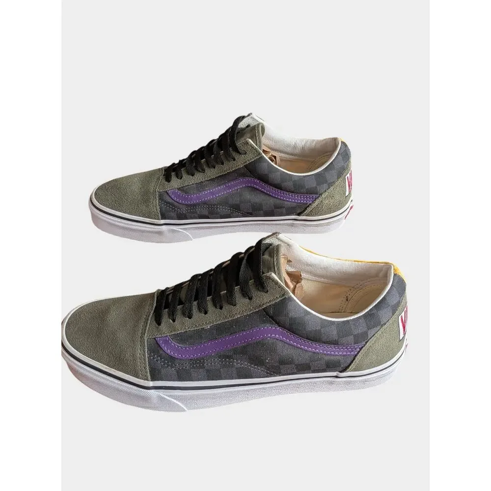 Vans Old Skool‎ Low Men’s 10.5 OTW Rally Checkerboard Skate Shoes Multicolor